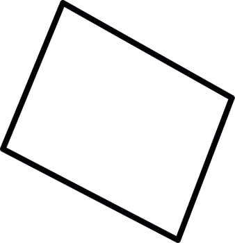 Arabic Number Zero Vector Icon