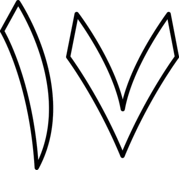 Arabic Number Seventeen Vector Icon
