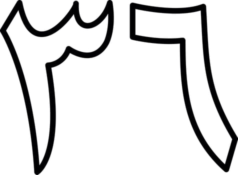 Arabic Number Thirty Six Vector Icon