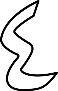 Arabic Number Four Vector Icon