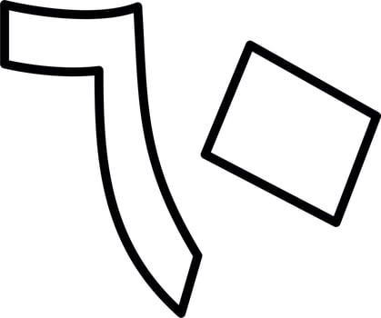 Arabic Number Sixty Vector Icon