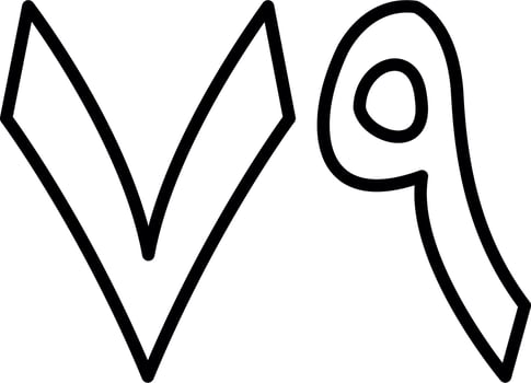 Arabic Number Seventy Nine Vector Icon