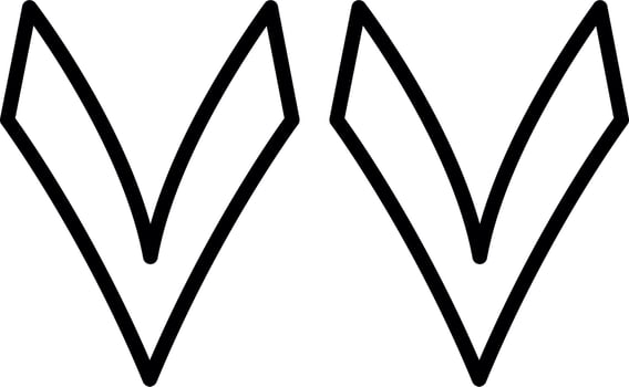 Arabic number vector icon