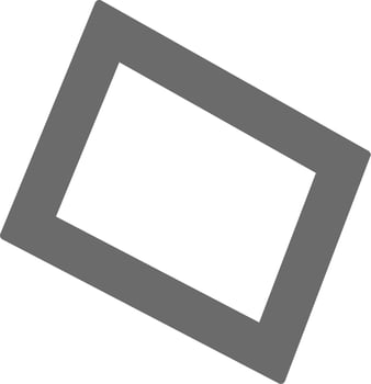 Arabic Number Zero Vector Icon