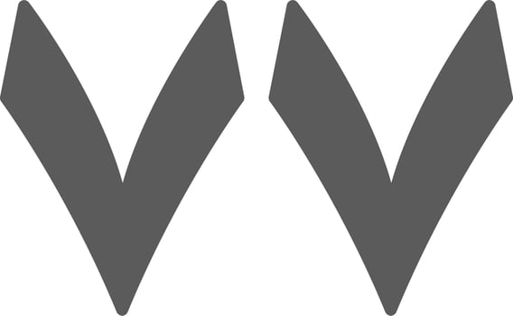 Arabic number vector icon