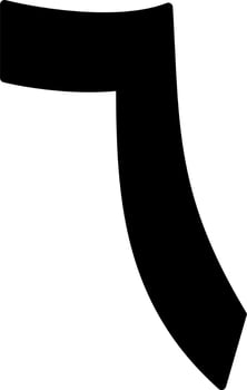 Arabic Number Six Vector Icon