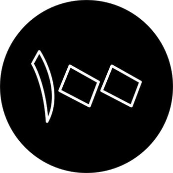 Arabic Number Hundred Vector Icon