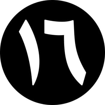 Arabic Number Sixteen Vector Icon