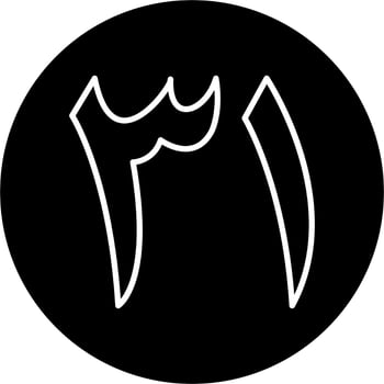 Arabic Number Thirty One Vector Icon