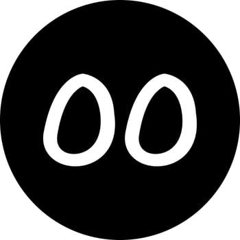 Arabic Number Fifty Five Vector Icon