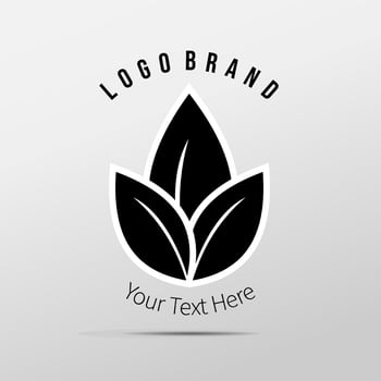 Logo flowers Design with Creative vector