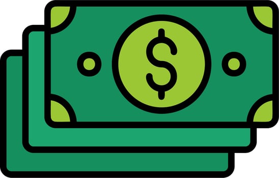 Cash Vector Icon