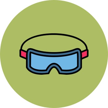 Goggles Vector Icon