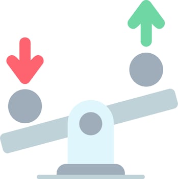 Seesaw Vector Icon
