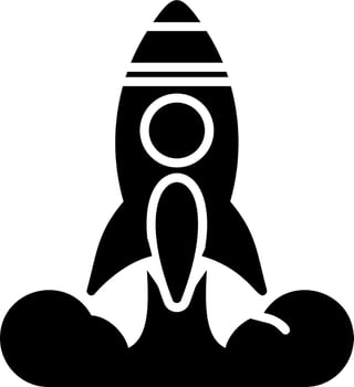 Rocket Vector Icon