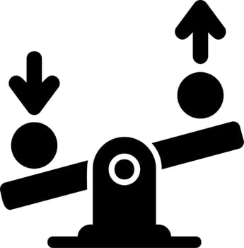 Seesaw Vector Icon