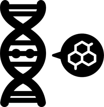 Dna Vector Icon