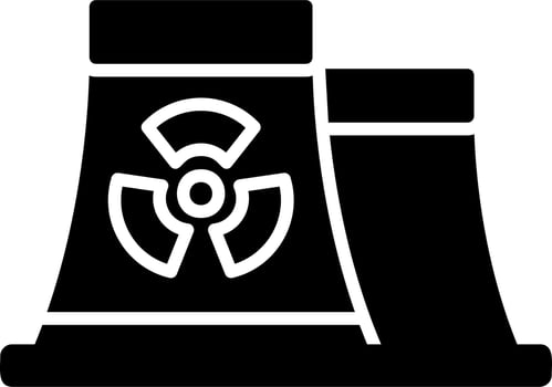 Nuclear Vector Icon
