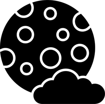 Full Moon Vector Icon