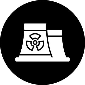 Nuclear Vector Icon