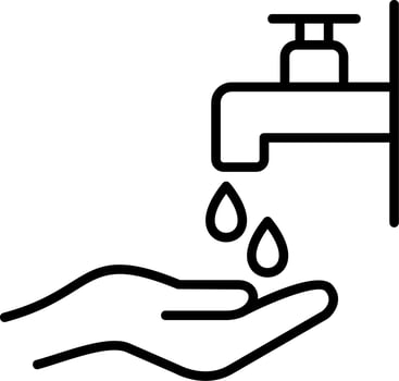 Wudhu Vector Icon