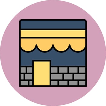 Kaaba Vector Icon