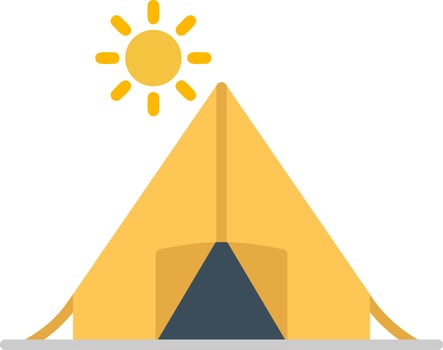 Tent Vector Icon