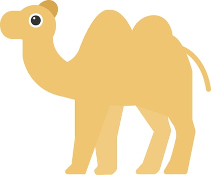 Camel Vector Icon