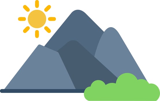Mountain Vector Icon