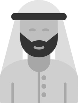 Arab Man Vector Icon