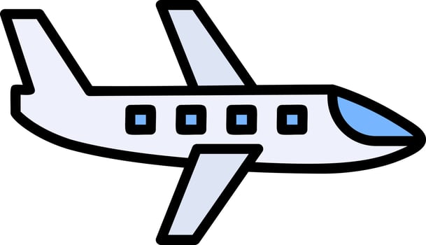 Plane Vector Icon