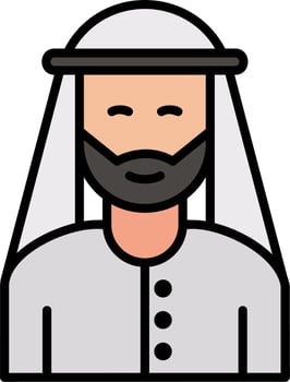 Arab Man Vector Icon