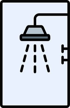 Shower Vector Icon