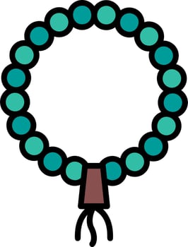 Tasbih Vector Icon