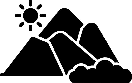 Mountain Vector Icon