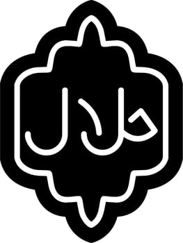Halal Vector Icon