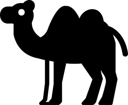 Camel Vector Icon
