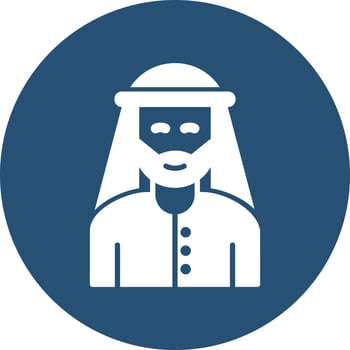 Arab Man Vector Icon