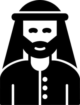 Arab Man Vector Icon