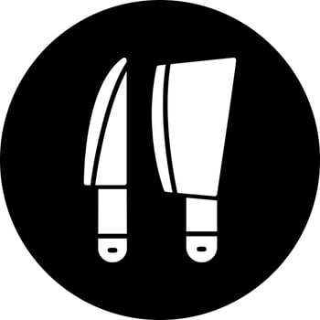 Knifes Vector Icon