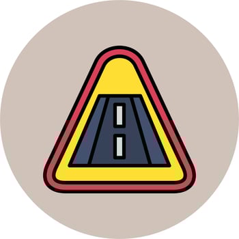 Steep Descent Vector Icon