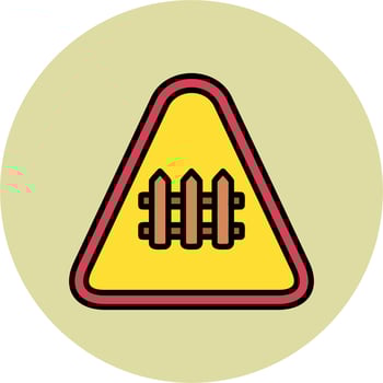 Fence Vector Icon