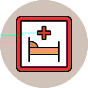 Hospital Vector Icon