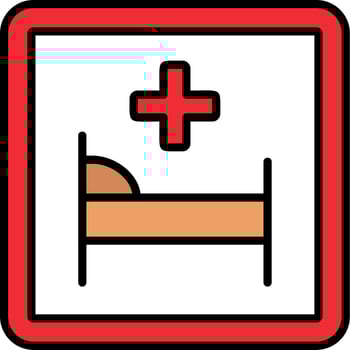 Hospital Vector Icon