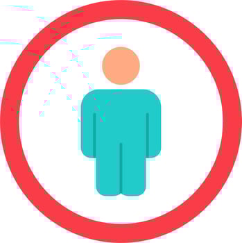 Walk signal Vector Icon