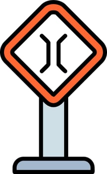 Narrow Bridge Vector Icon
