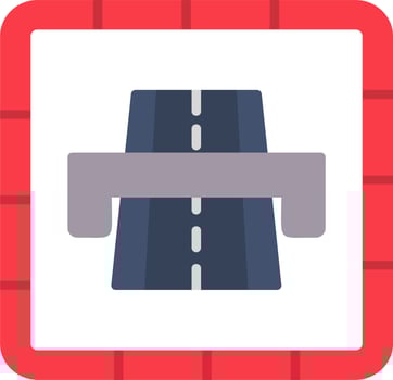 Motorway Vector Icon