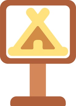 Camping Vector Icon