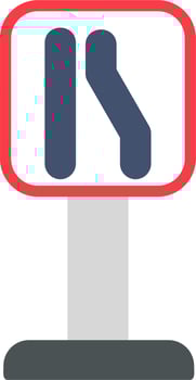 Lane Vector Icon