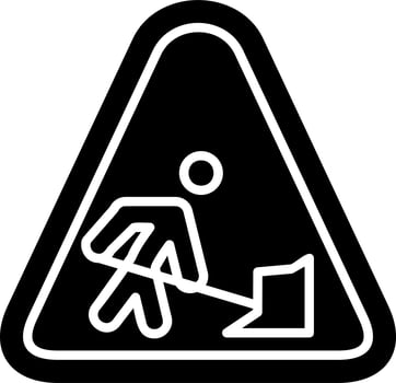 Road Work Vector Icon